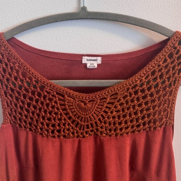 Garage- Suede Mini Dress - Picture 2 of 3